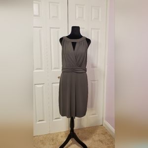 Max & Cleo Charcoal Cocktail Dress Size M